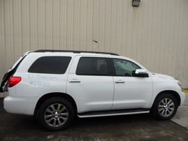 2010 TOYOTA SEQUOIA LIMITED WHITE 5.7L AT 4WD Z18033